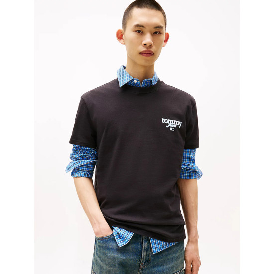 Tommy Hilfiger Ανδρική κοντομάνικη μπλούζα Signature Back Logo Crew Neck T-Shirt